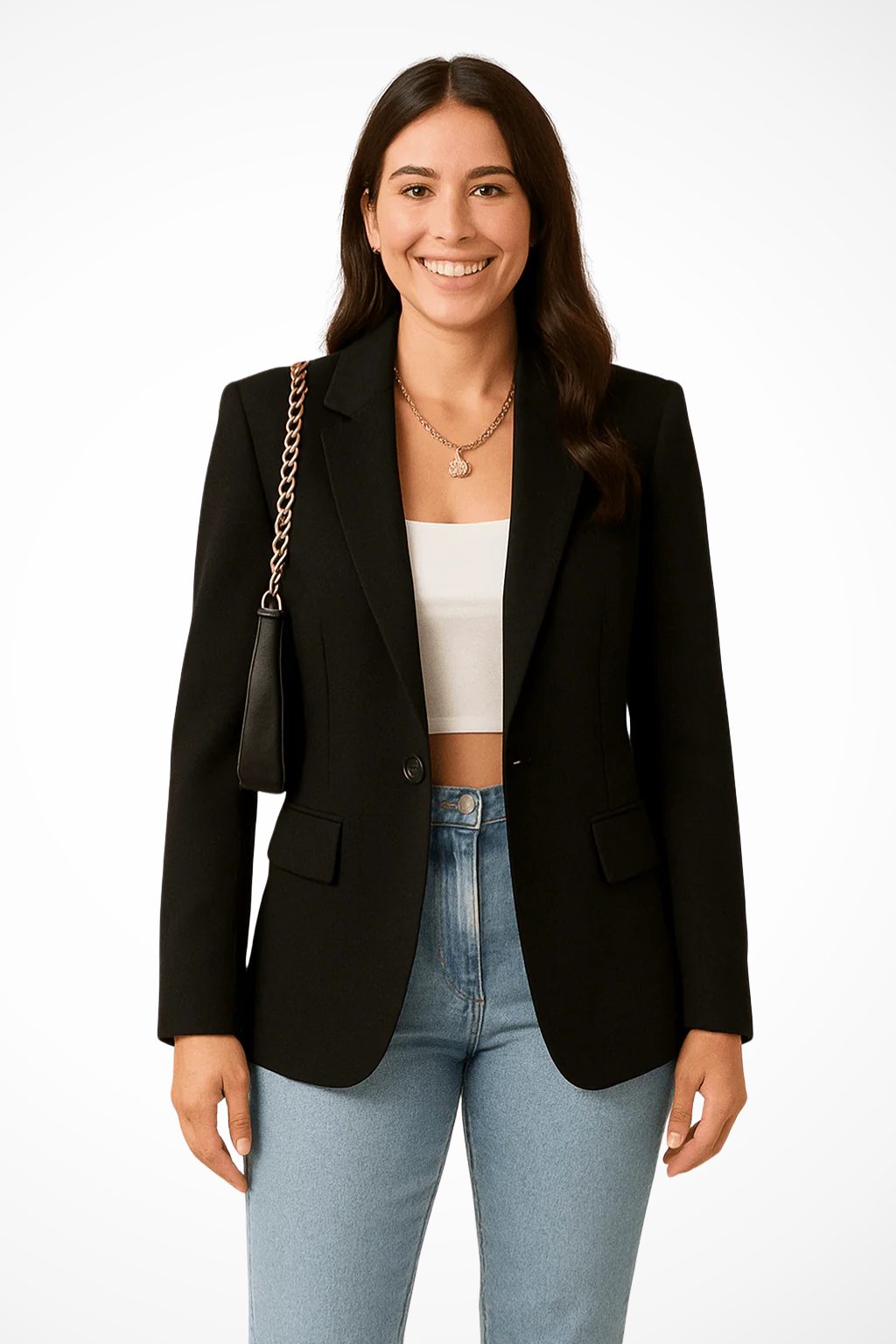 Sofia | Tailored Blazer with Single Button for Women