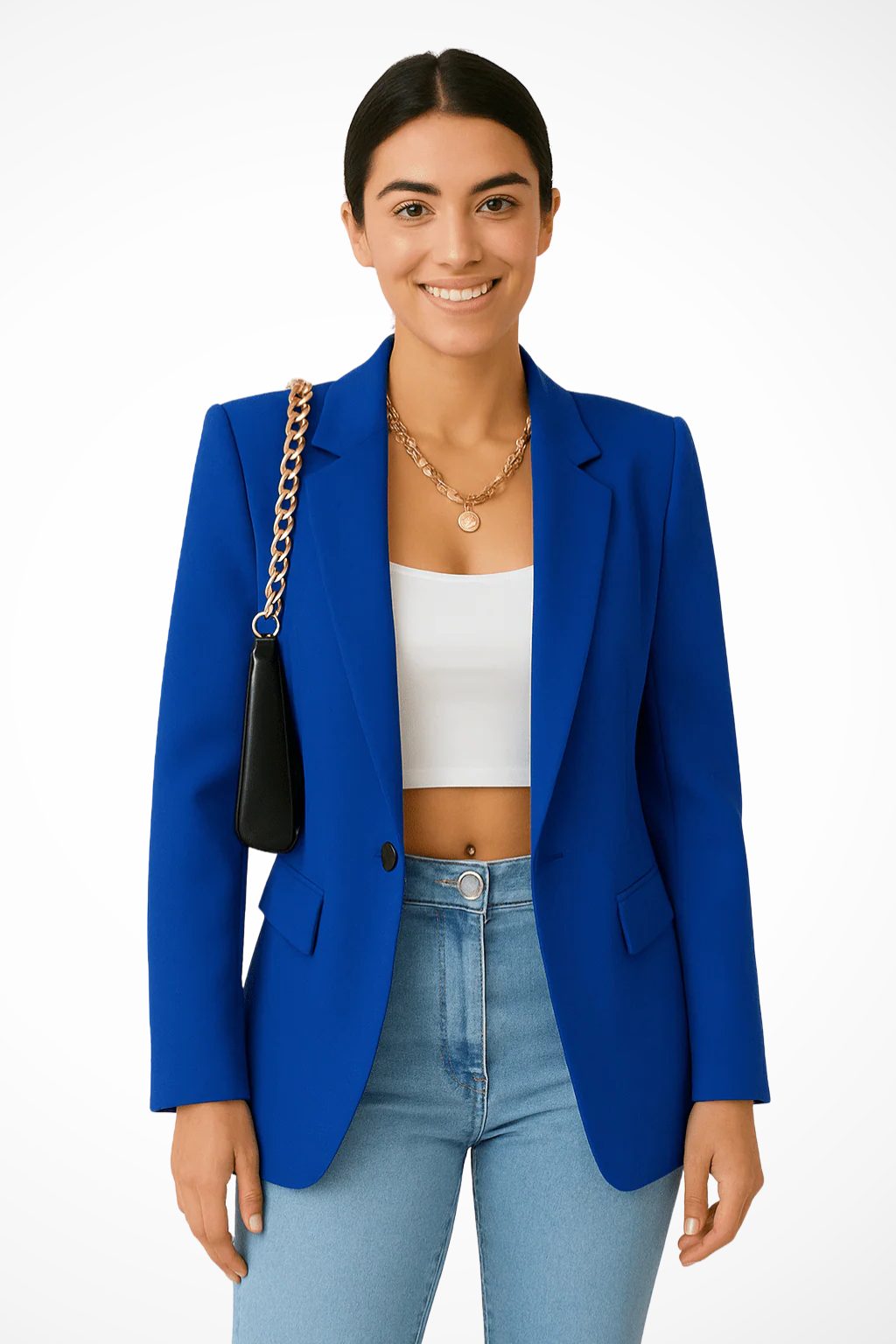 Sofia | Tailored Blazer with Single Button for Women