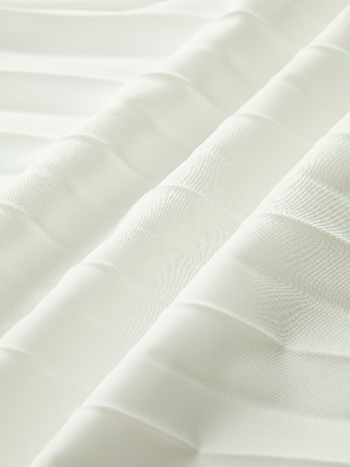 Women's Strapless Maxi Dress with a Pleated Skirt | Side Slit and Asymmetric Waist | Size XS-XL, White