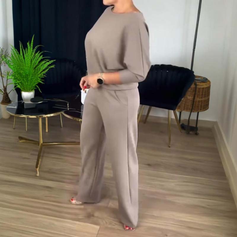 Women's Three Piece Pant Suit | Matching Jacket, Coat and Trousers | Structured Cut in a Breathable Fabric | Size S-5XL, 5 Colors
