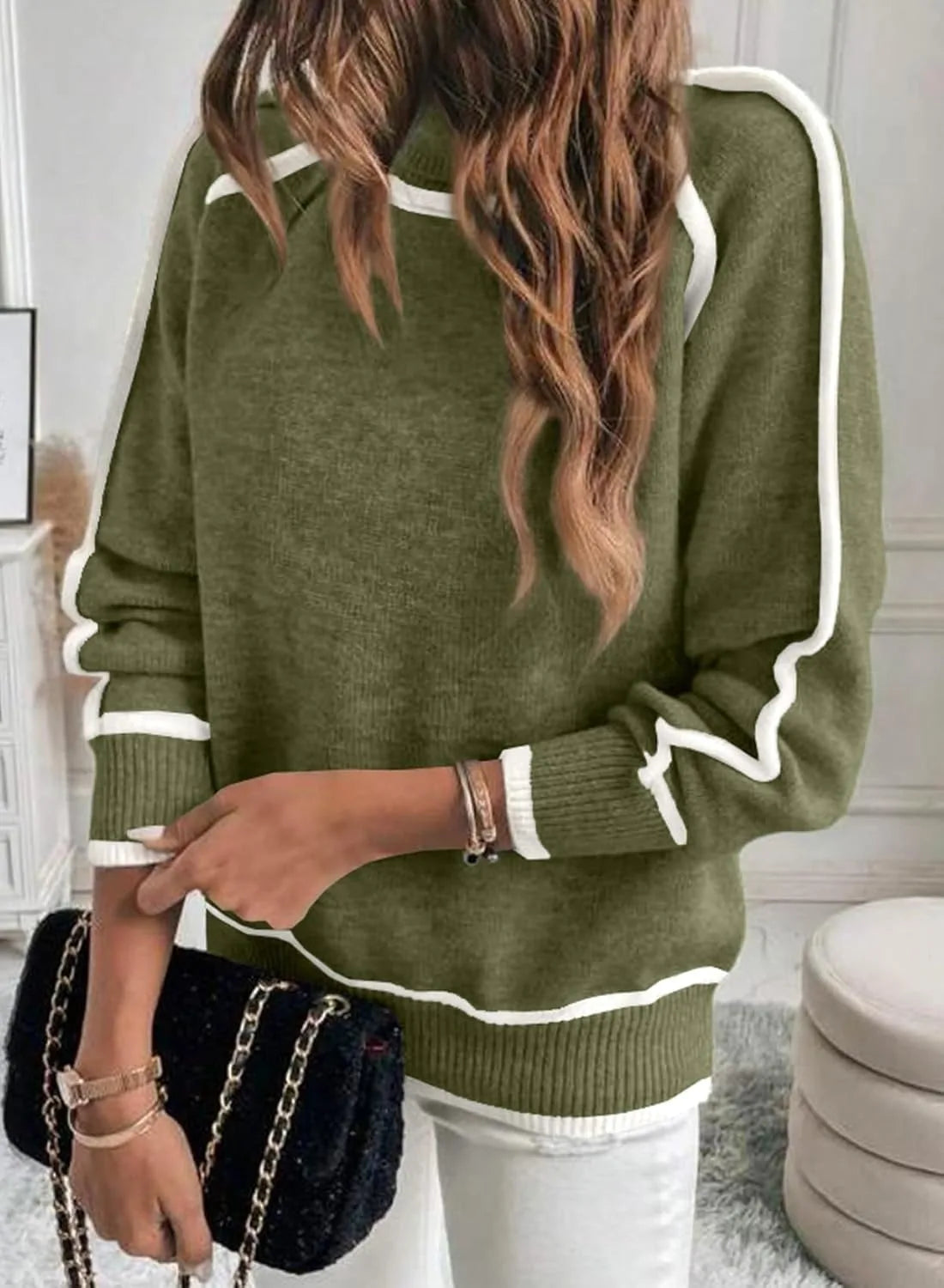 Stella | Women's Knit Cozy Turtleneck Sweater