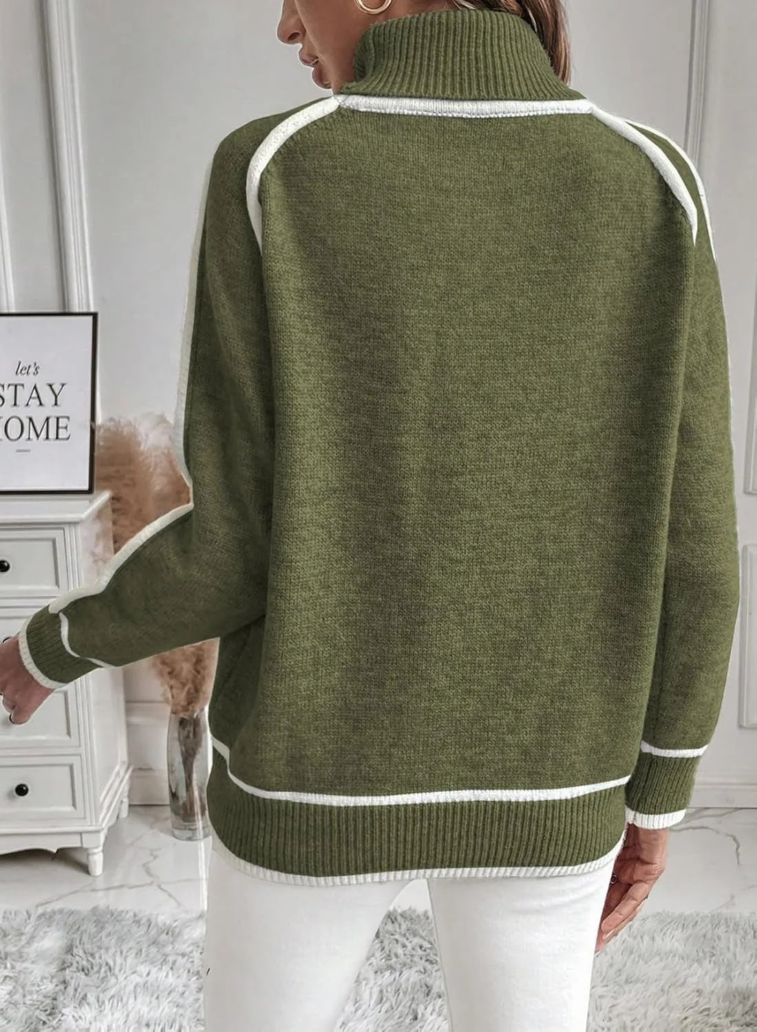 Stella | Women's Knit Cozy Turtleneck Sweater