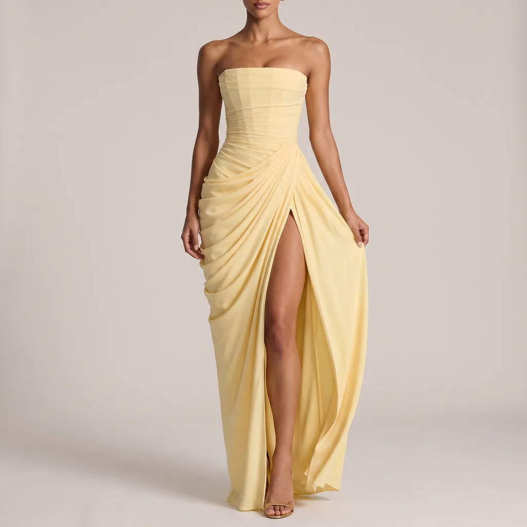 Tanya | Women's Cocktail Strapless Evening Dress