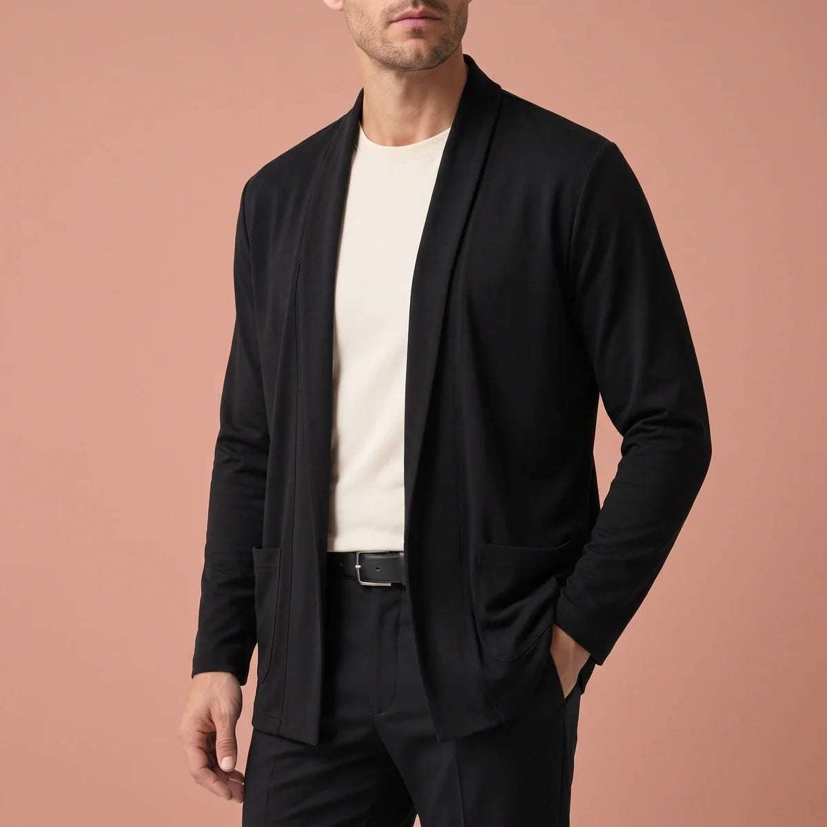 Tobias Open Front Shawl Cardigan