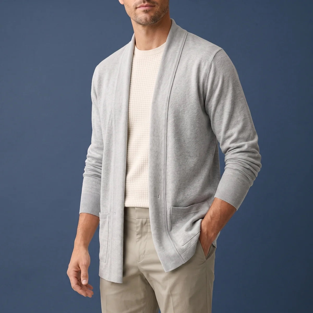 Tobias Open Front Shawl Cardigan