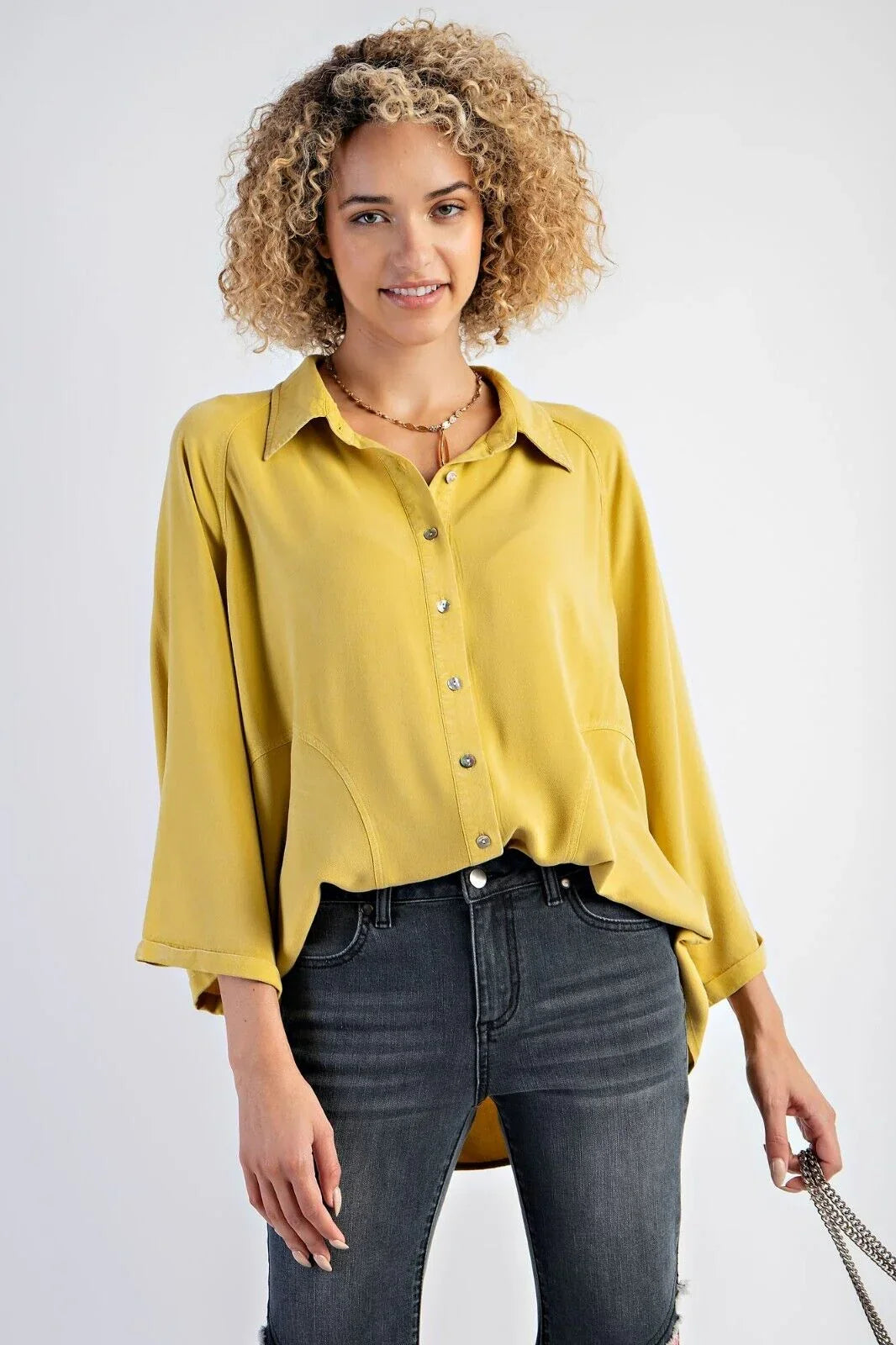Tracy | Women's Button Up Shirt with Collar