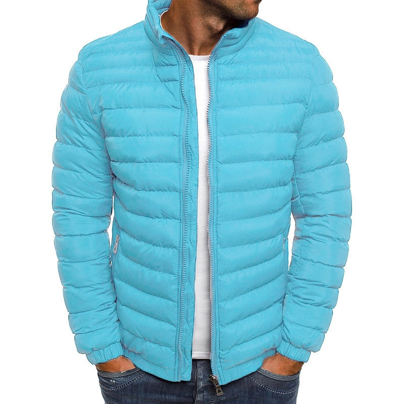 Women's Puffer Jacket with Down Filling and Zip Closure | Pockets | For Winter | Size S-2XL