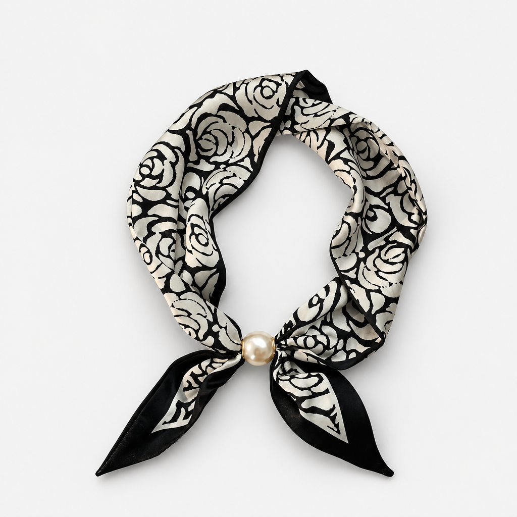 Pearluxe – Faux Pearl Magnetic Scarf Clasp