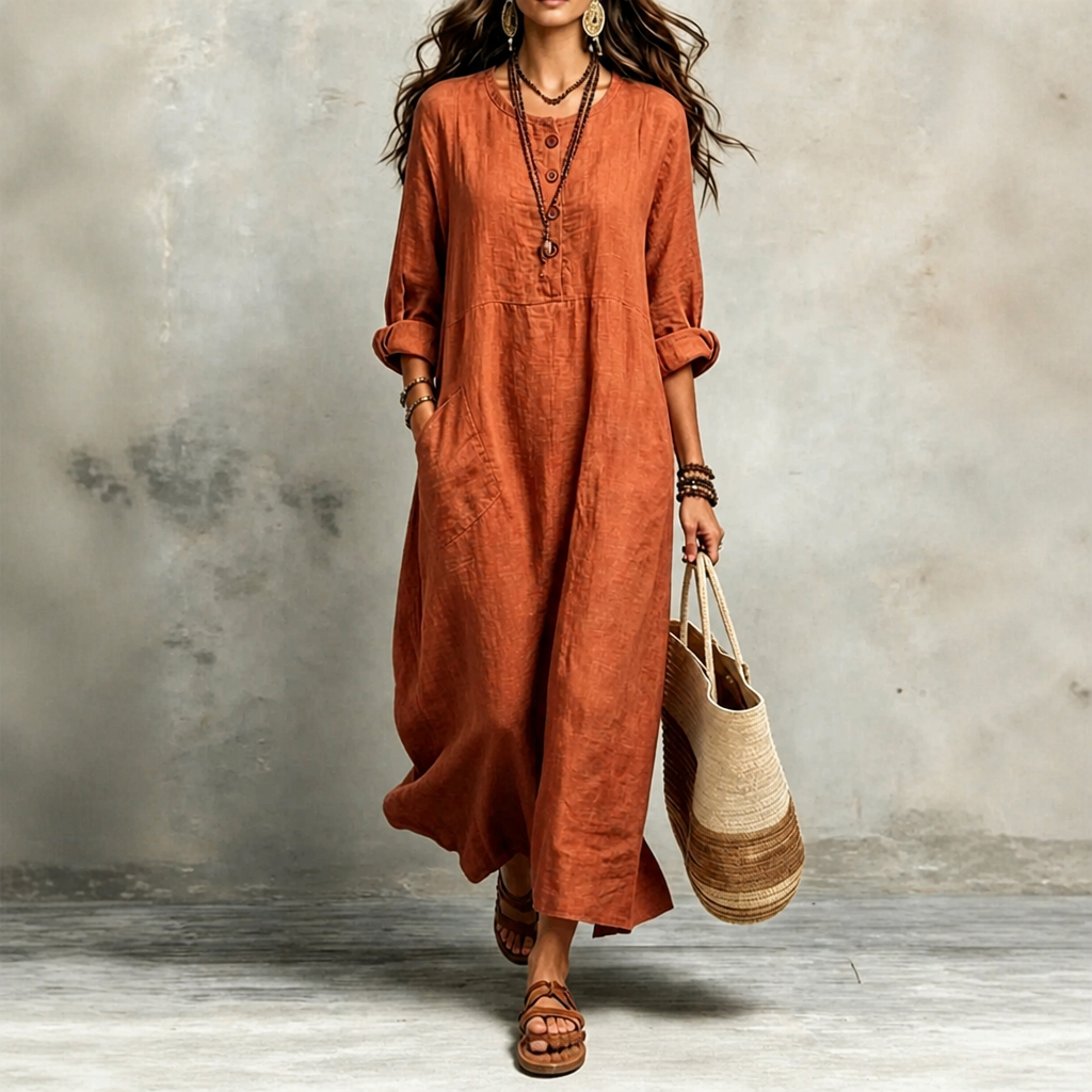 Daylora – Pocketed Maxi Dress