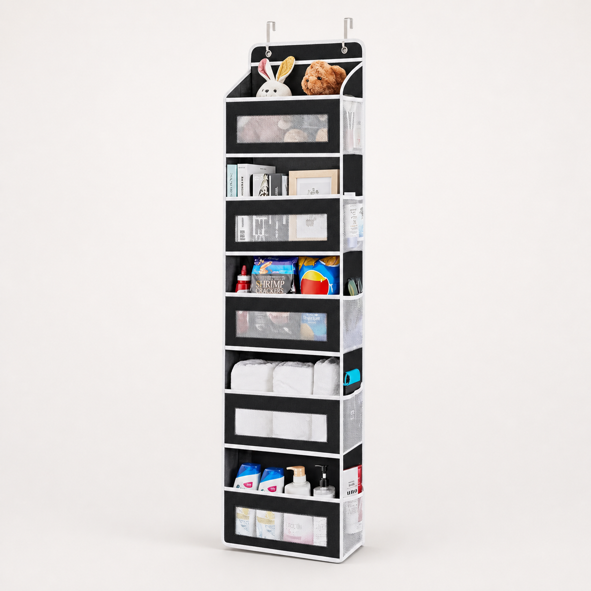 Shelfast – 5-Tier Reinforced Base Hanging Door Organizer