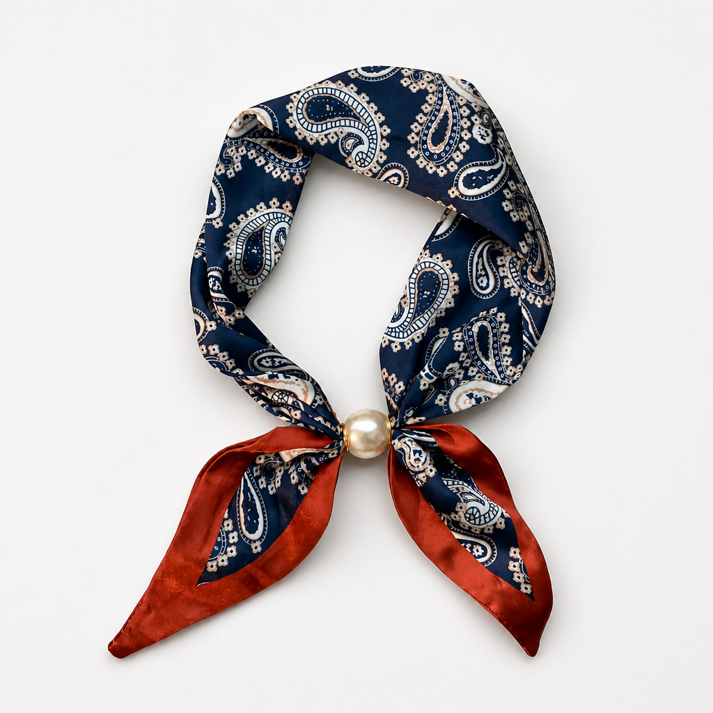 Pearluxe – Faux Pearl Magnetic Scarf Clasp