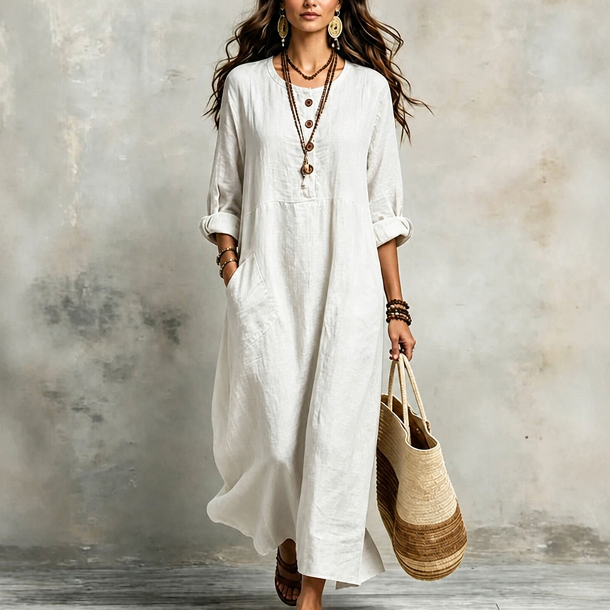 Daylora – Pocketed Maxi Dress