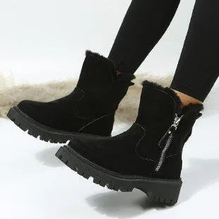 Vernon | Women's Fleece-Lined Suede Winter Boots