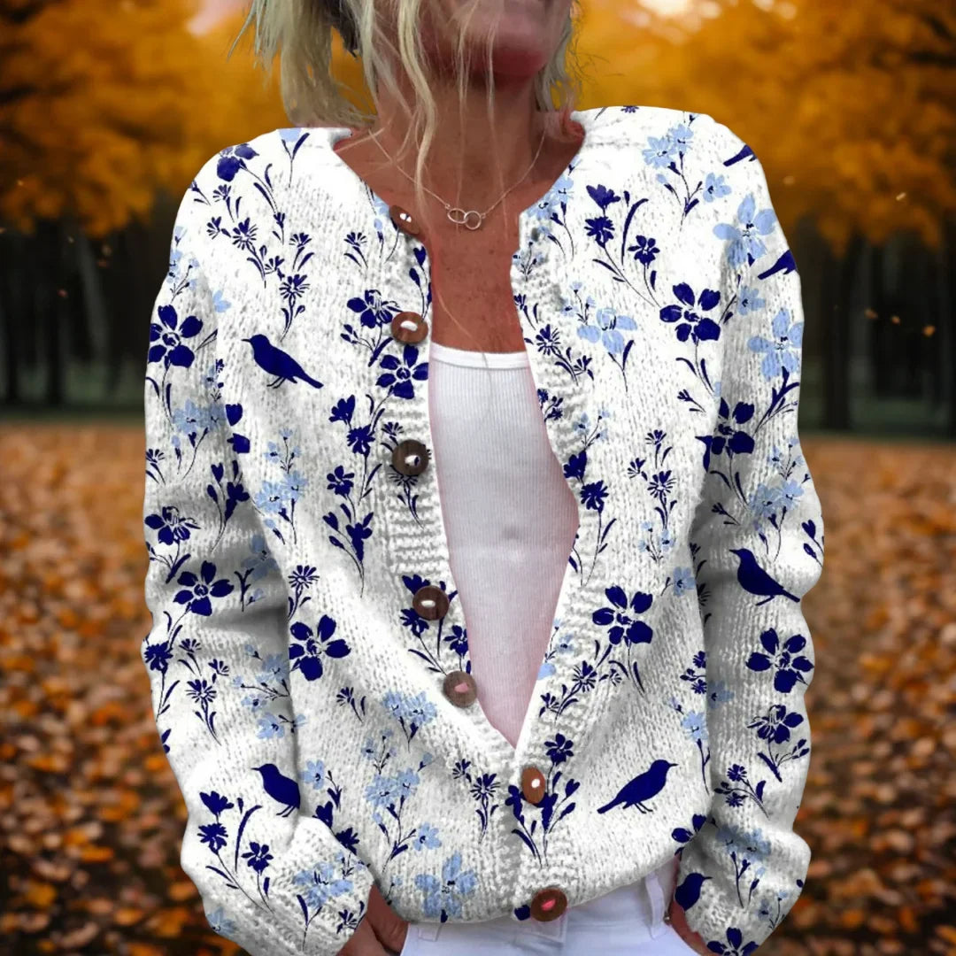 Vintage flowers cardigan