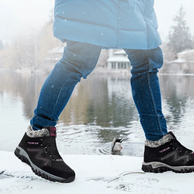 Winter Snow Boots - Faux Fur Lined Water Resistant Women's