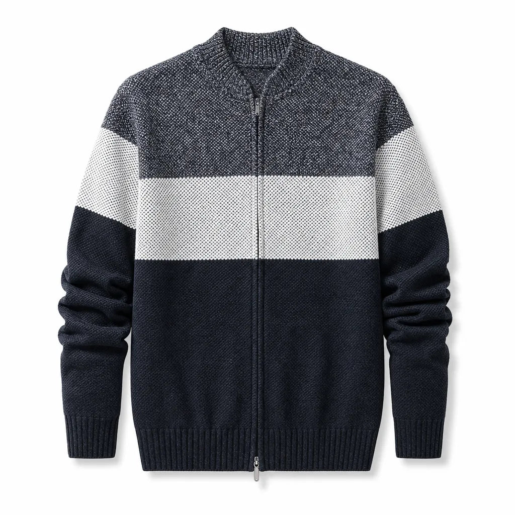 Weston | Men's Colorblock Knit Jacket
