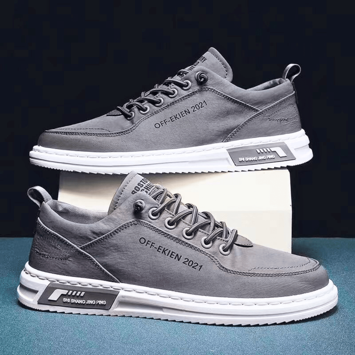 Charlie - Premium Leather Urban Sneakers