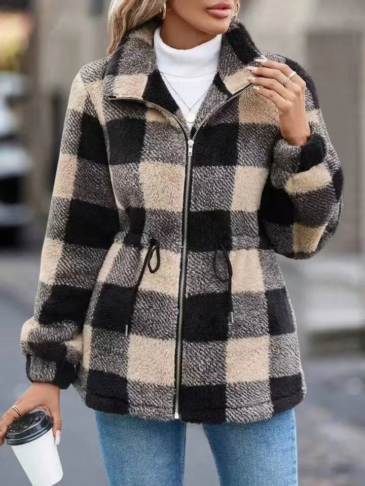 Whitney | Women's Cozy Flannel Cardigan Jacket