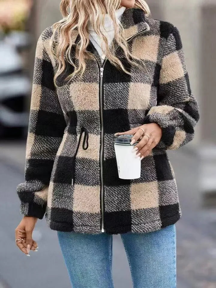 Whitney | Women's Cozy Flannel Cardigan Jacket