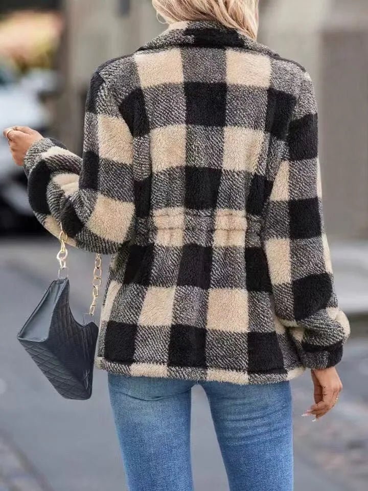 Whitney | Women's Cozy Flannel Cardigan Jacket