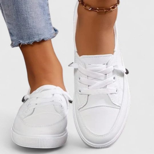Whittaker | Canvas Lace-Up Sneakers for Women