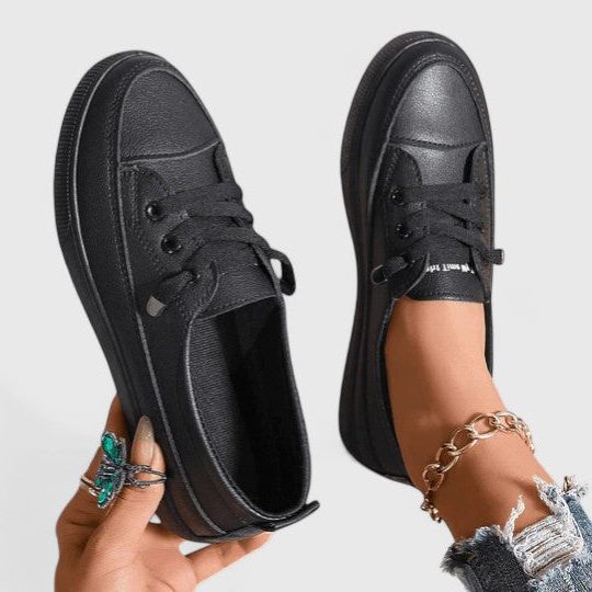 Whittaker | Canvas Lace-Up Sneakers for Women