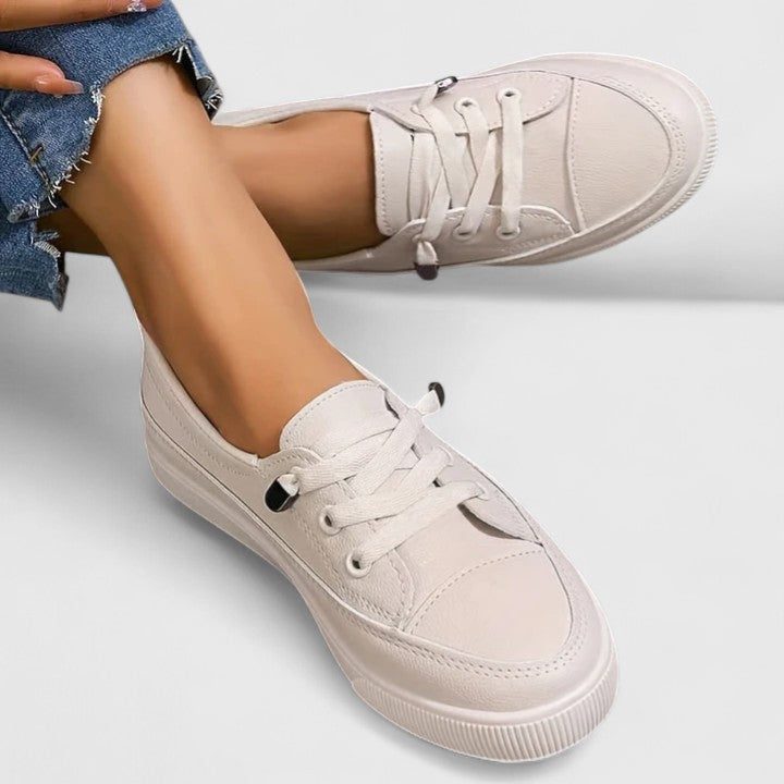 Whittaker | Canvas Lace-Up Sneakers for Women