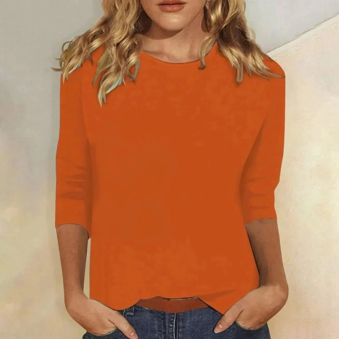 Women's Crewneck Top | Short Sleeve