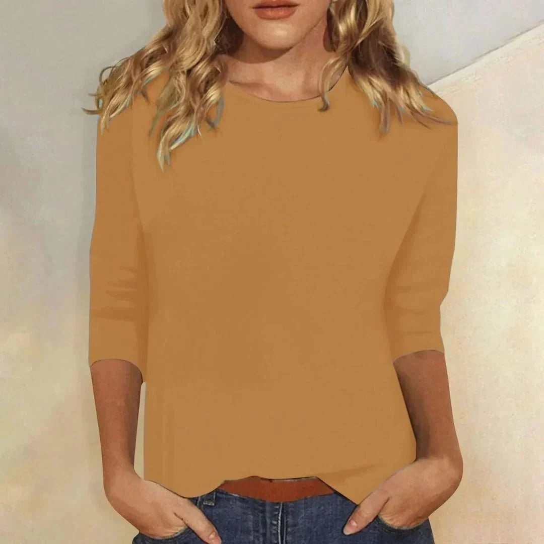 Women's Crewneck Top | Short Sleeve