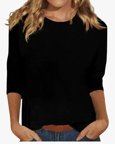 Women's Crewneck Top | Short Sleeve