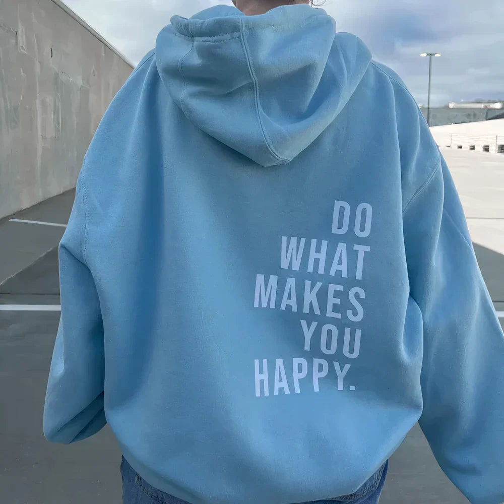 Women's Oversized Sweatshirt | Graphic Print Fit