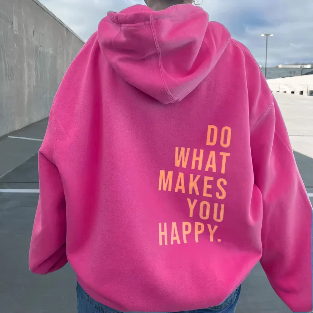 Women's Oversized Sweatshirt | Graphic Print Fit