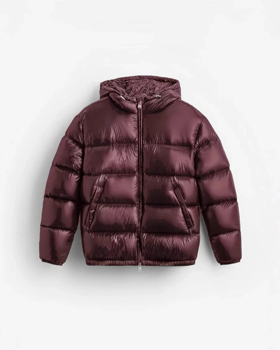 Lightweight Puffer Jacket - Hooded Insulated Women's Puffer
