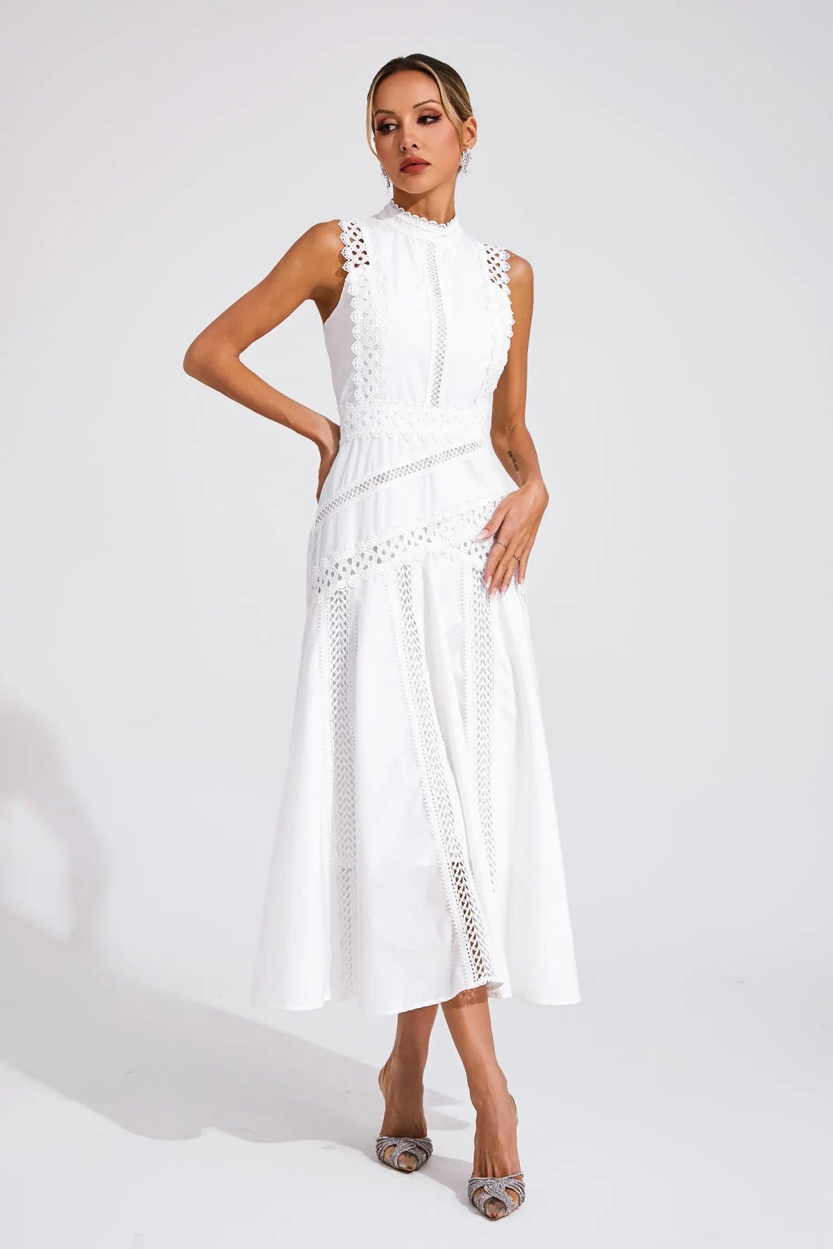 Women's Wedding Guest Midi Dress | A-Line