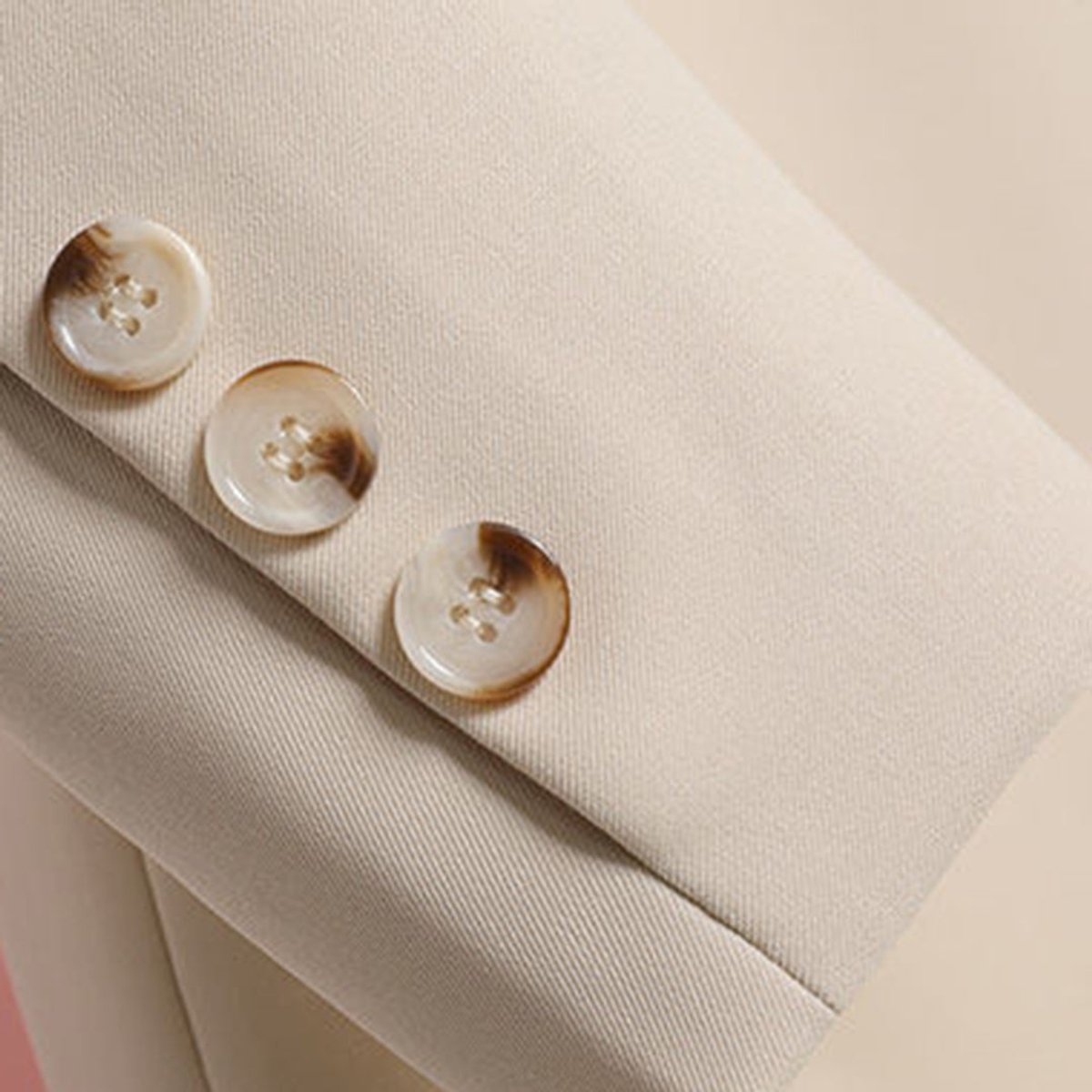 Women's Belted Single-Button Notch-Lapel Blazer Jacket