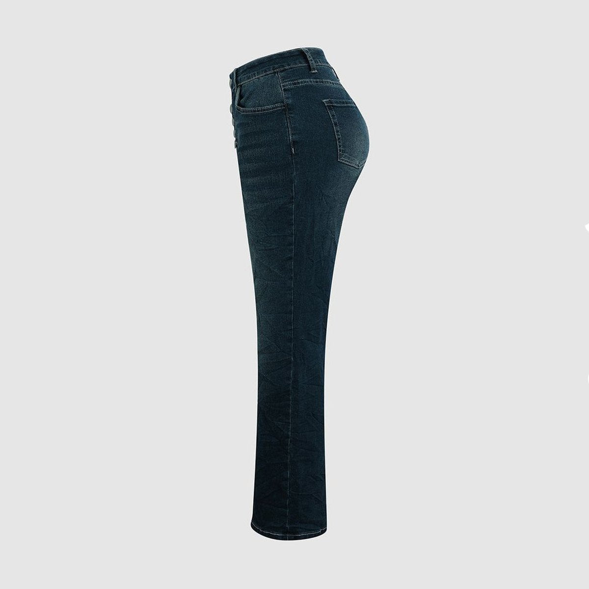 Women's High Waisted Slim Fit Stretch Skinny Jeans