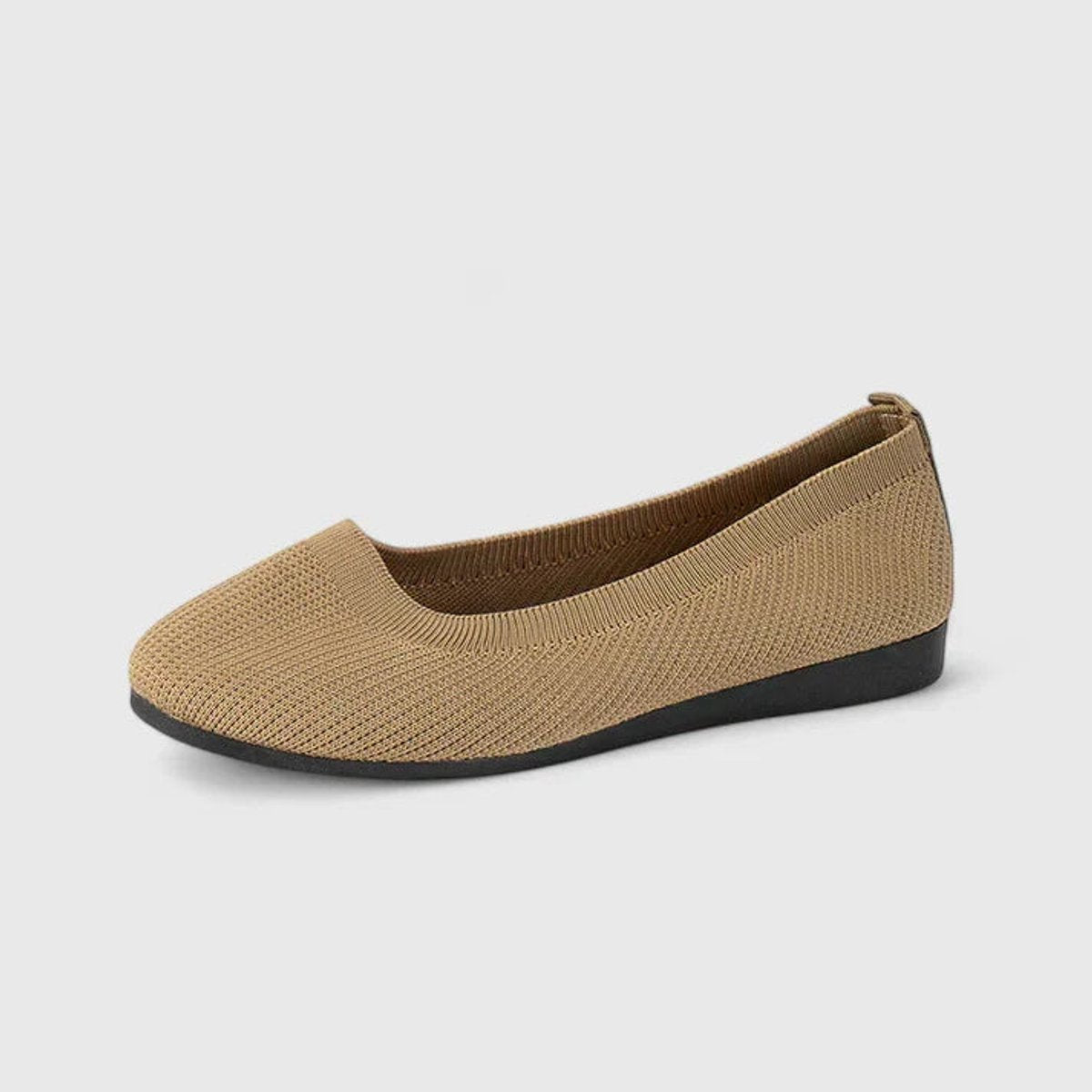 Women's Orthopedic Arch-Support Knit Slip-On Flats