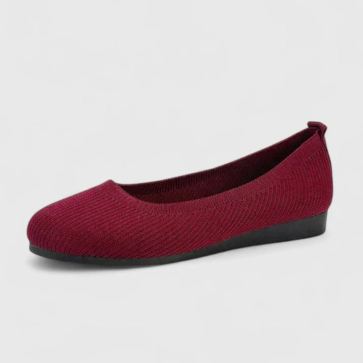 Women's Orthopedic Arch-Support Knit Slip-On Flats