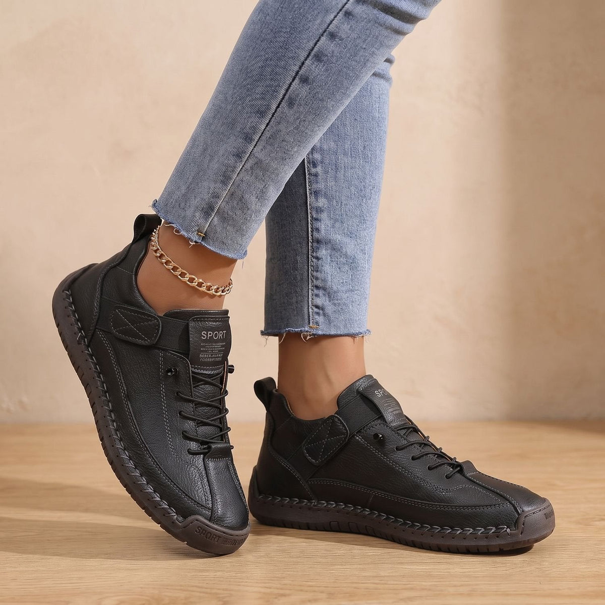 Madison | Women's Orthopedic Arch-Support Lace-Up Low-Top Sneakers