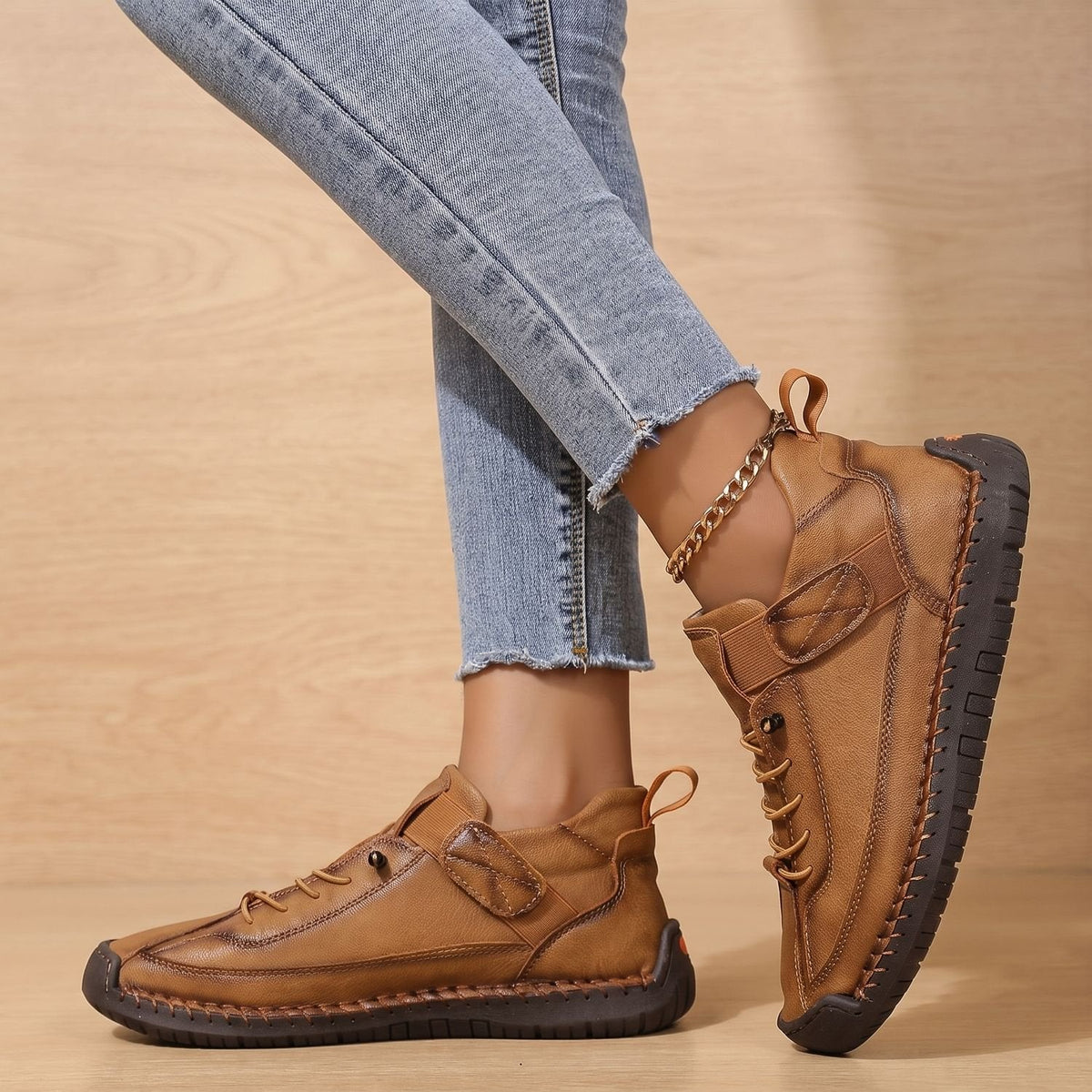 Madison | Women's Orthopedic Arch-Support Lace-Up Low-Top Sneakers