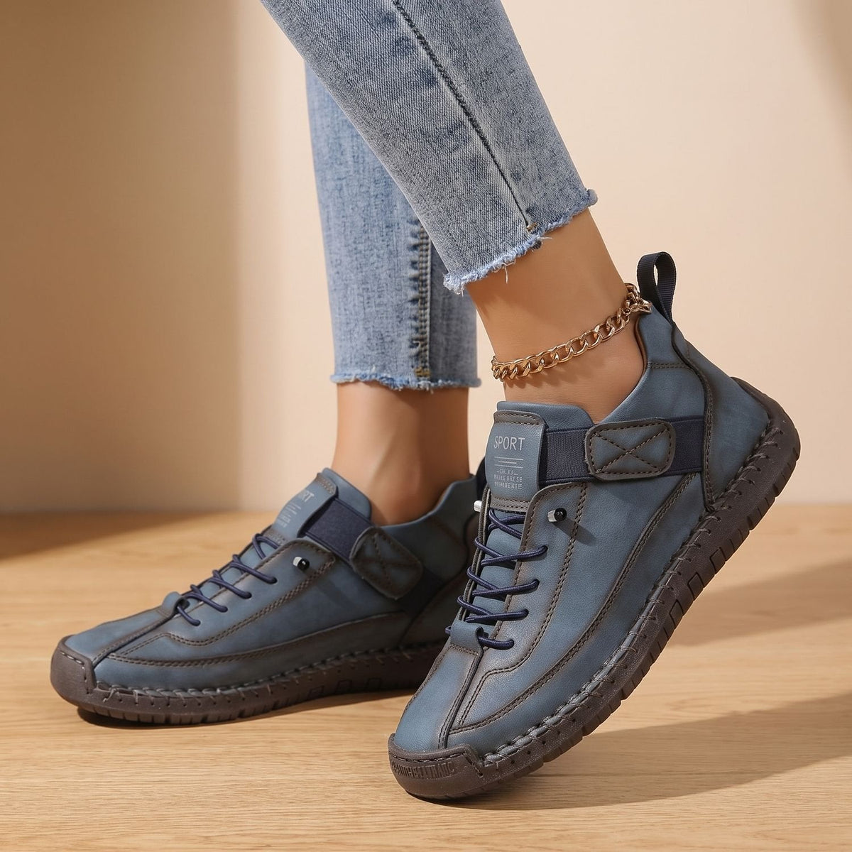 Madison | Women's Orthopedic Arch-Support Lace-Up Low-Top Sneakers
