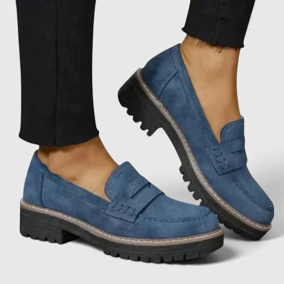 Women's Orthopedic Arch-Support Slip-On Platform Loafers