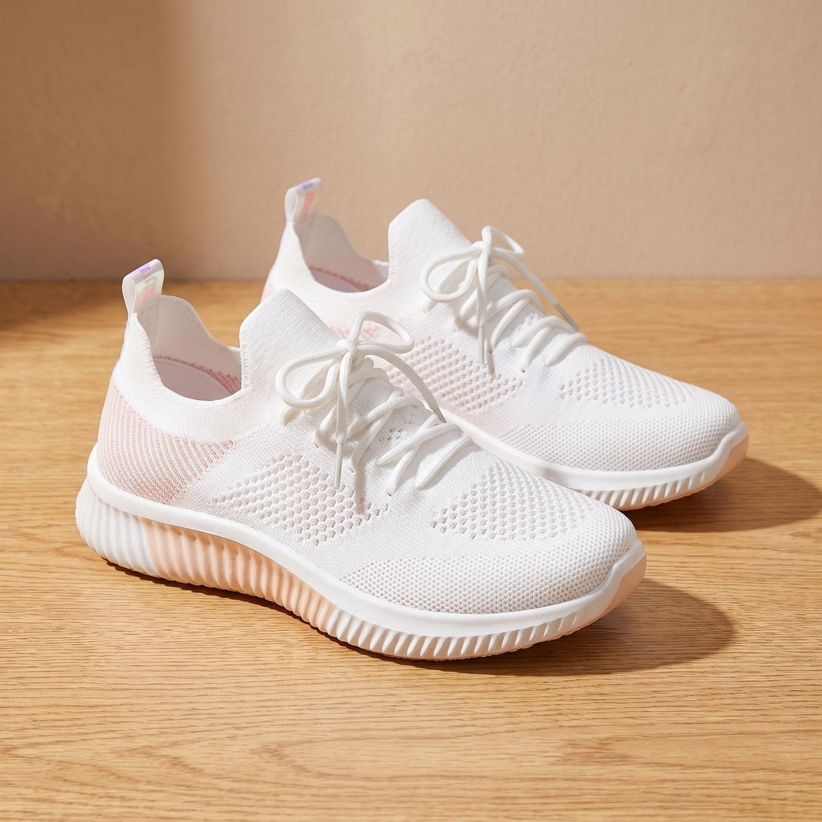 Isabella | Women's Orthopedic Breathable Knit Lace-Up Sneakers