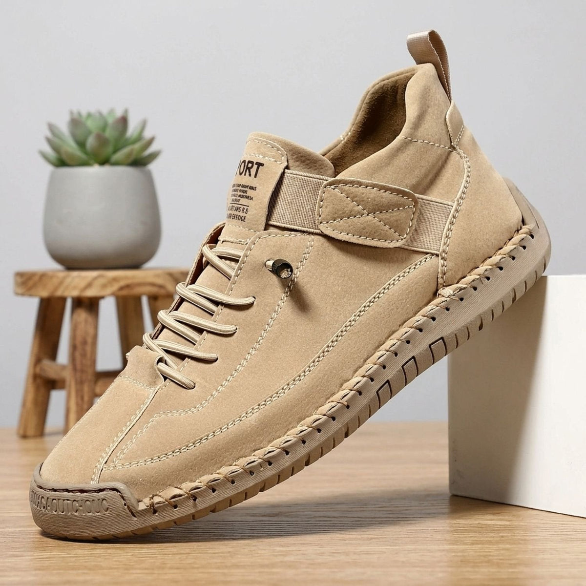 Olivia | Women's Orthopedic Lace-Up High-Top Cushioned Sneakers