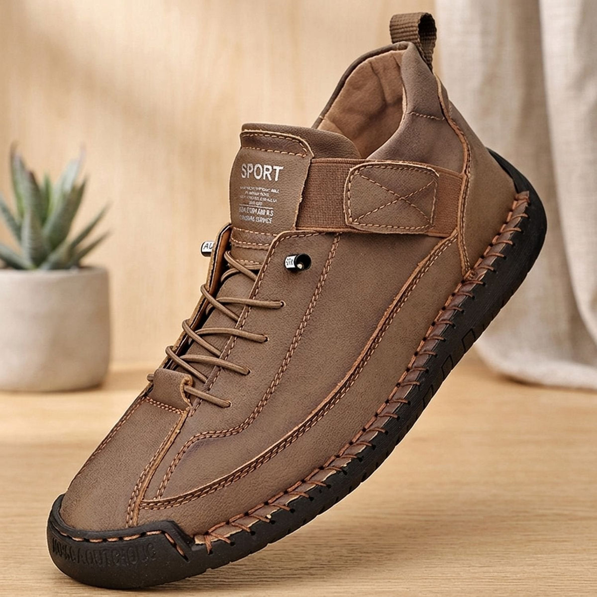 Olivia | Women's Orthopedic Lace-Up High-Top Cushioned Sneakers