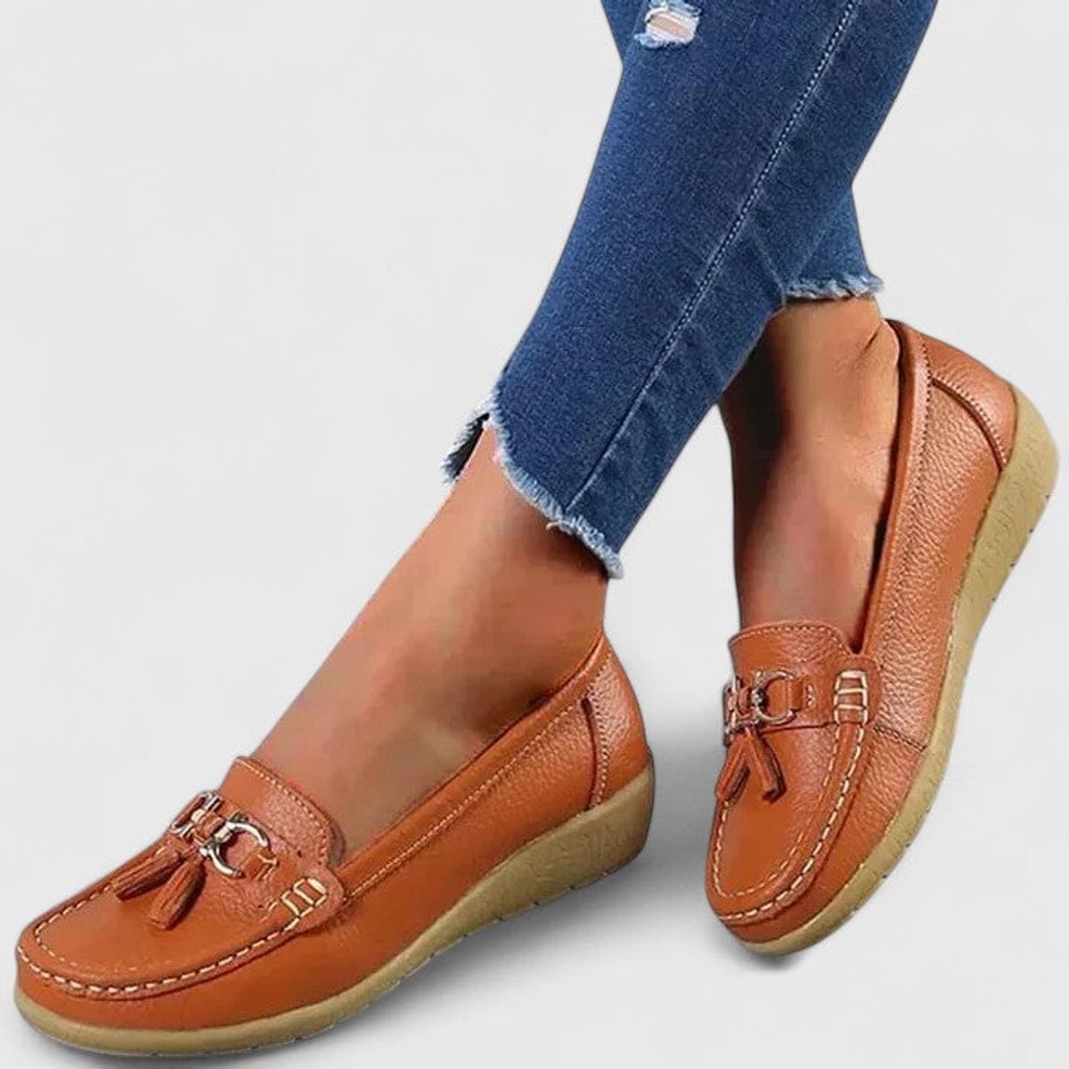 Women's Orthopedic Tassel Slip-On Comfort Loafers