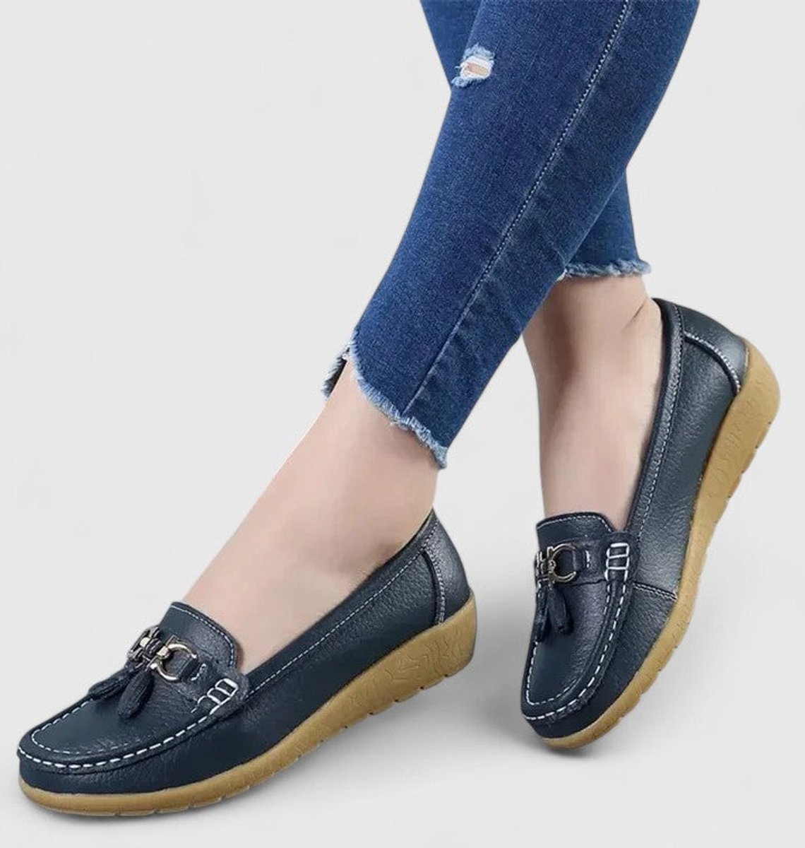 Women's Orthopedic Tassel Slip-On Comfort Loafers