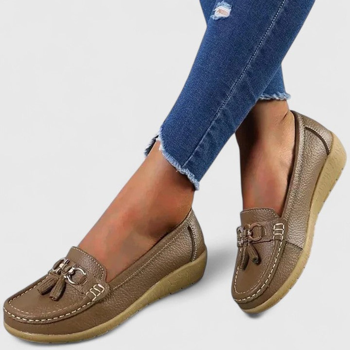 Women's Orthopedic Tassel Slip-On Comfort Loafers