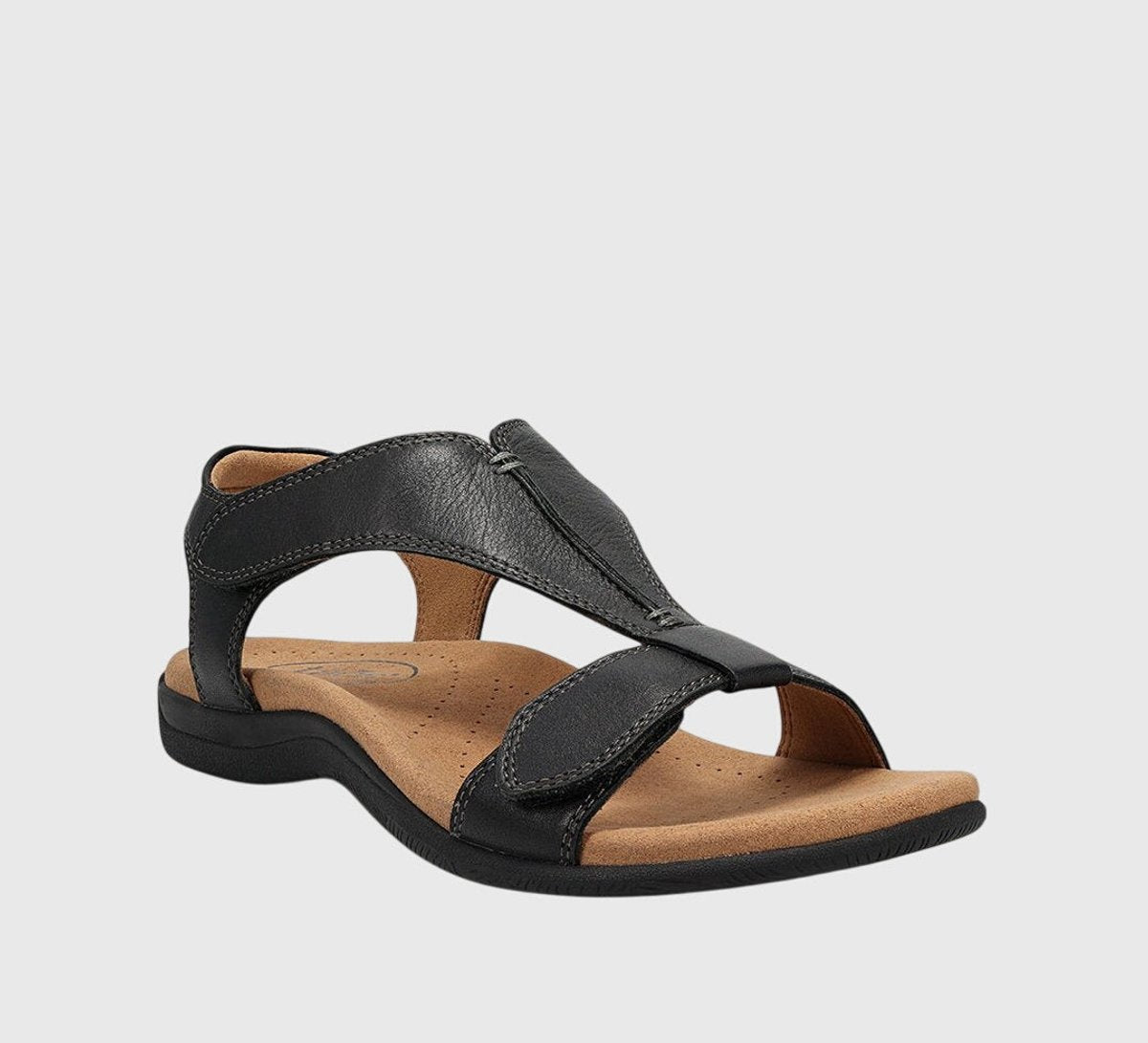 Women's Orthopedic Velcro-Strap Open-Toe Flat Sandals