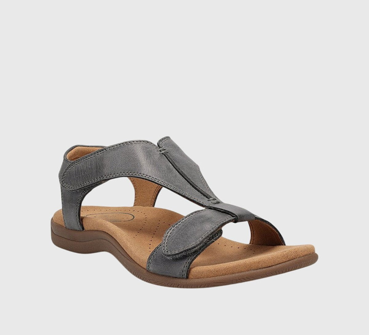 Women's Orthopedic Velcro-Strap Open-Toe Flat Sandals
